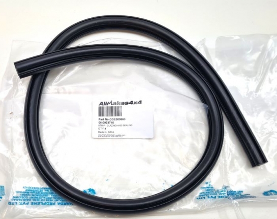 Image of CGE500660, a 'REAR HARDTOP WINDOW GLAZING STRIP - DEFENDER' part