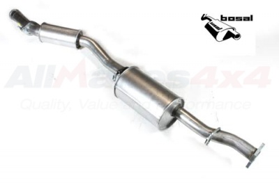 Image of ESR358, a 'EXHAUST SILENCER CENTRE - 200TDI 90 DEFENDER' part