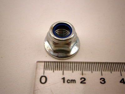 Image of FY110046, a 'NUT M10 FLANGED LOCKING - MULTIPLE APPLICATIONS' part