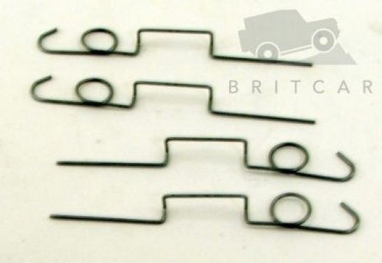 Image of LR009769, a 'BRAKE CALIPER ANTI RATTLE SPRING KIT FRONT DEFENDER' part