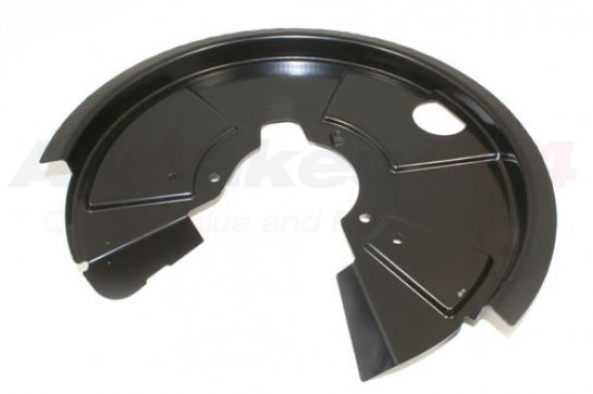 Image of LR017960, a 'SHIELD BRAKE DISC RIGHT HAND REAR - DISCOVERY 1 - DEFENDER' part