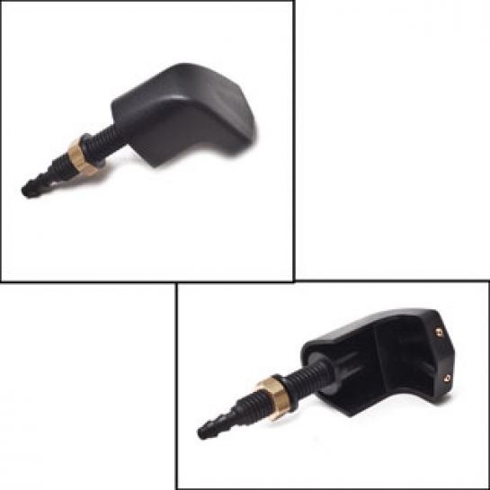 Image of LR061677, a 'WINDSCREEN TWIN NOZZLE WASHER JET - DEFENDER' part