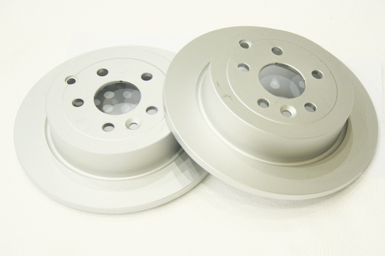 Image of LR001018A, a 'BRAKE DISC REAR 2.2L DIESEL FREELANDER 2' part