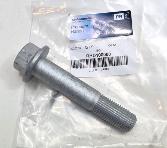 Image of RHD100080, a 'RADIUS ARM M14 BOLT - DISCOVERY 2 1999 - 2004' part