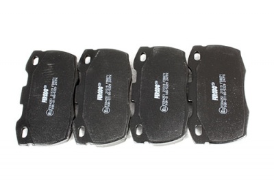 Image of SFP000260F, a 'FRONT BRAKE PAD SET - DEFENDER 1987-2007 ' part