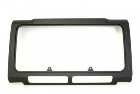 Image of TF275, a 'AIR-CONDITIONING FRONT GRILL SURROUND BLACK MATT - DEFENDER' part