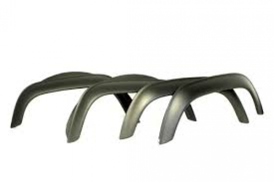 Image of TF281, a 'STANDARD WHEEL ARCH KIT IN MATT BLACK -DEFENDER' part
