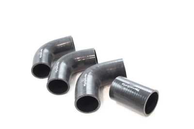 Image of TF735, a 'BLACK SILICONE INTERCOOLER HOSE KIT - DEFENDER 200TDI ALL MODELS' part