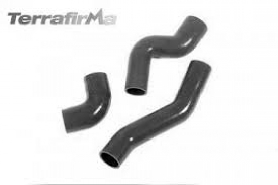 Image of TF737, a 'BLACK SILICONE INTERCOOLER HOSE KIT - DEFENDER TD5' part