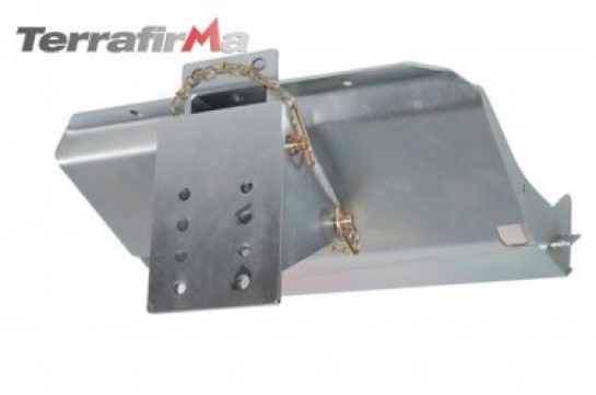 Image of TF880, a 'TERRAFIRMA FUEL COOLER GUARD - TD4 DEFENDER 2007 ONWARDS' part