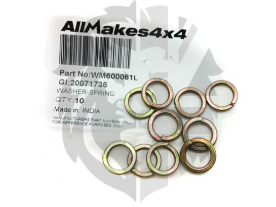 Image of WM600061L, a 'WASHER 3/8" SPRING' part