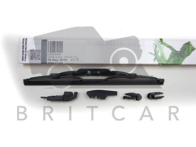 Image of LR009343, a 'WIPER BLADE 10 INCH CURVED STYLE SERIES 11 - 111' part