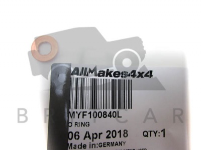Image of MYF100840L, a 'COPPER WASHER FUEL INJECTOR TD4 - FREELANDER 1' part