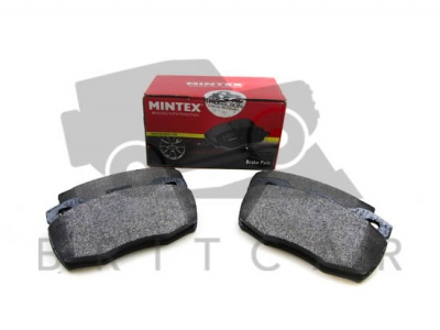 Image of SFP000260M, a 'BRAKE PAD SET FRONT MINTEX DEFENDER' part