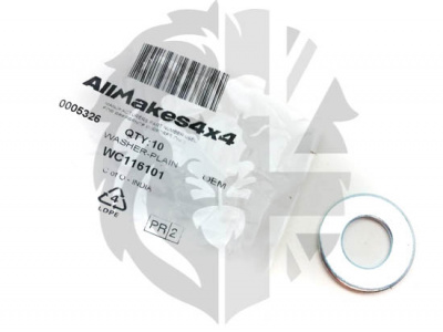 Image of WC116101, a 'WASHER M16 PLAIN - MULTIPLE APPLICATIONS' part