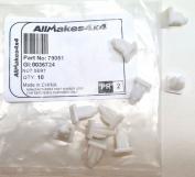 FRONT HEADLAMP LOKUT NUT - DEFENDER 1987-2007 ONWARDS - RANGE ROVER CLASSIC 1986-1994