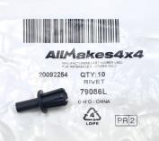 SILL MOULDING RIVETS RANGE ROVER CLASSIC - FREELANDER 1 - DISCOVERY 1