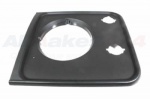 LEFT HAND FRONT WING BLACK HEADLAMP FINISHER - DEFENDER 1987-2006