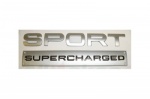 DECAL S-CHARGED SILVER/MATT G-CAT 06>