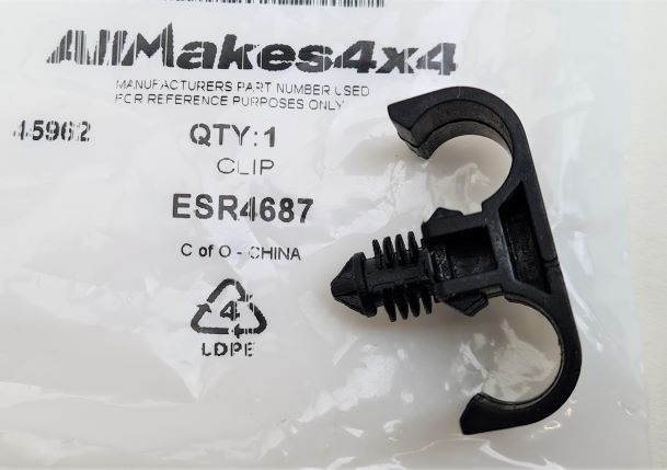 CLIP DOUBLE FUEL LINES DISCOVERY 2 - FREELANDER 1 - DEFENDER