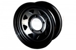 TERRAFIRMA BLACK STEEL WHEEL DEFENDER, DISCOVERY 1, RANGE ROVER CLASSIC