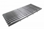 RADIATOR GRILLE - GLOSS BLACK - DEFENDER 2007 ONWARDS FROM VIN CA426893