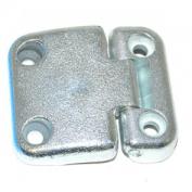 SELF COLOUR LEFT HAND LOWER FRONT DOOR HINGE ASSEMBLY - DEFENDER 2007 ONWARDS FROM (V) FA470489