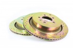 TERRAFIRMA DRILLED AND GROOVED REAR BRAKE DISC DISCOVERY 3, RANGE ROVER SPORT