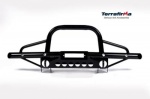 DEFENDER TUBULAR WINCH BUMPER WITH A-BAR (NON-AC)