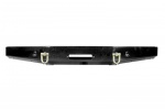 TERRAFIRMA HEAVY DUTY BLACK POWDER COATED STEEL WINCH BUMPER - DISCOVERY 1