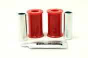 RED POLY BUSH KIT - REAR OR REAR RADIUS ARMS - DEFENDER - DISCOVERY 1 - RANGE ROVER CLASSIC