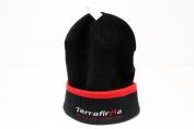 TERRAFIRMA BLACK AND RED BEANIE HAT