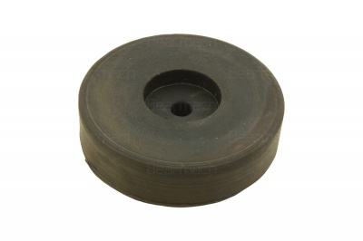 Image of 336473, a 'SPARE WHEEL MOUNTING BONNET RUBBER BLOCK - DEFENDER 90/110' part