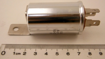 Image of 502096, a 'FLASHER UNIT 3 PIN SERIES 11 + 11A' part