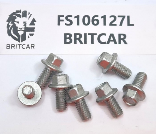 Image of FS106127L, a 'SCREW M6 X 12MM FLANGED HEAD' part