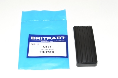 Image of 11H1781L, a 'THROTTLE PEDAL COVER - DEFENDER - DISCOVERY 1 - RANGE ROVER CLASSIC' part