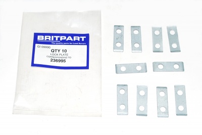 Image of 236995, a 'BRAKE SHOE 10 LOCKING PLATE SERIES 11/111' part