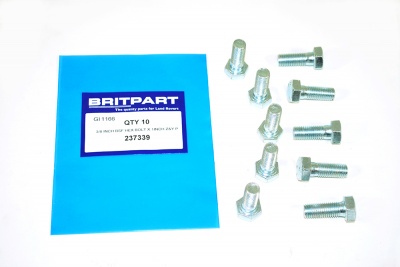 Image of 237339, a 'BOLT 3/8 X 1" HEX HEAD' part