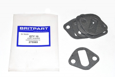 Image of 275565, a 'GASKET FUEL PUMP TO SIDE PLATE SERIES 11 - 111' part