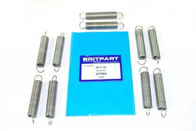 Image of 277502, a 'STOP CABLE SPRING 2.25 DIESEL SERIES 11 - 111' part