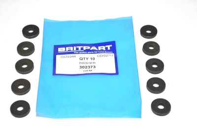 Image of 302373, a 'RUBBER WASHER SAFARI ROOF SERIES 11 - 111' part