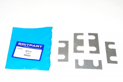 Image of 305232, a 'SPACER CHECK STRAP BRACKET SERIES 3 - DEFENDER' part