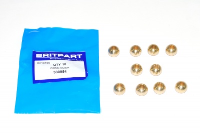 Image of 330954, a 'BRASS BALL- HINGE PIN SERIES 11 - 111 - DEFENDER' part