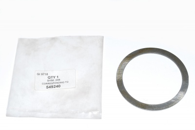 Image of 549240, a 'SHIM  0.048 DIFF FINAL DRIVE PINION' part