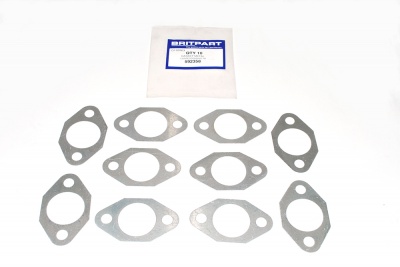 Image of 592358, a 'GASKET - MASTER CYLINDER TO PEDAL BOX SERIES 111 -DEFENDER' part