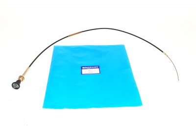 Image of 599336, a 'CHOKE CABLE 2.25 WITHOUT STEERING LOCK' part