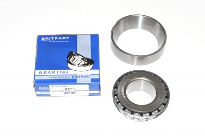 Image of 607181, a 'PINION BEARING OUTER SALISBURY - SERIES 111 -  DEFENDER' part