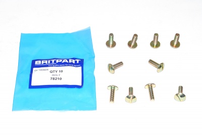 Image of 78210, a 'SCREW 1/4 LARGE PAN HEAD' part