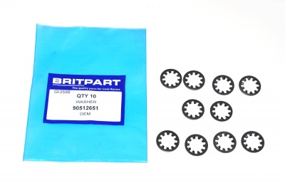 Image of 90512651, a 'WASHER STAR CLUTCH HOSE SERIES 111 - DEFENDER' part