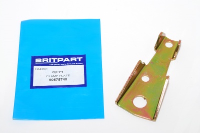 Image of 90575748, a 'EXHAUST BRACKET - 4 CYLINDER DIESEL + V8 - DEFENDER' part